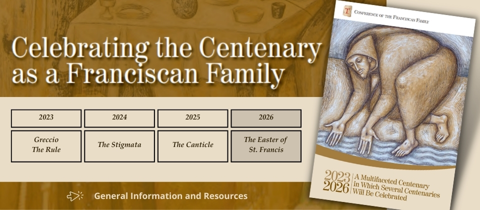 2026 Centenary Banner: The Easter of St. Francis