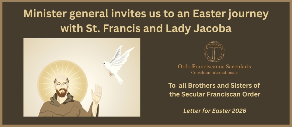Easter Journey letter 2026 EN Minister general invites us to an Easter journey with St. Francis and Lacy Jacoba