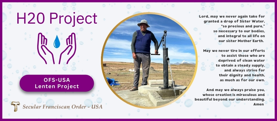 H2O Project - Lent 2026 Banner H2O Project for 2026.