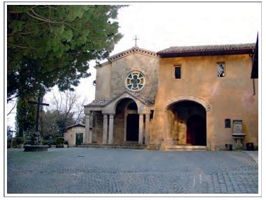 Hermitage of Fonte Colombo where St. Francis wrote the Rule of 1223