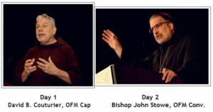 Keynote Speaker Day 1 Bishop John Btowe, OFM, Conv & Day 2 David B. Couturier, OFM Cap,