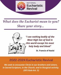 Announcement of 2022-2024 Eucharistic Revival