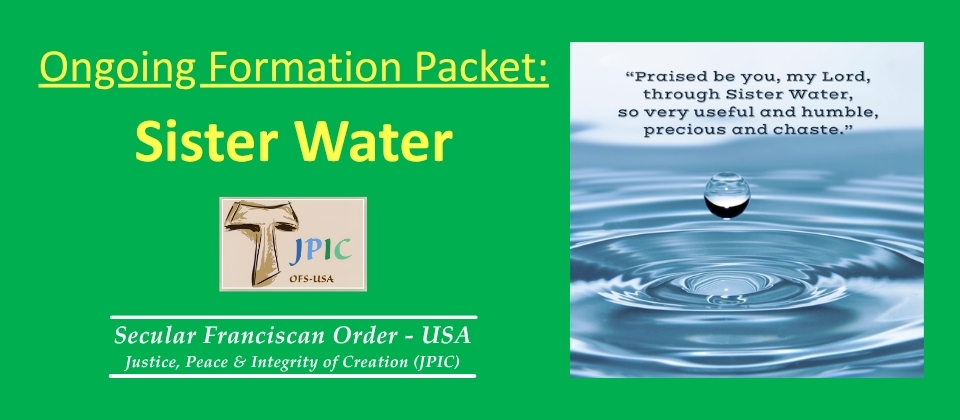 Sister Water Formation Topic Banner Ongoing Formation Packet: Sister Water