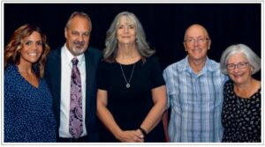 Doug and Marion Clorey, OFS; Tim and Kathy Taormina, OFS;Lori Hinker, OFS