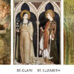 Images: St. Framcis, St. Clare, St. Elizabeth, and St. Louis