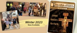 Announcing new issue of TAU-USA for winter 2023. Includes photos of members at Chapter held in Detroit, MI.