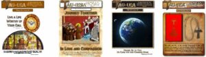 image of 4 covers of TAU-USA