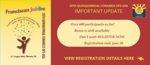 Updated Information for 2022 Quinquennial